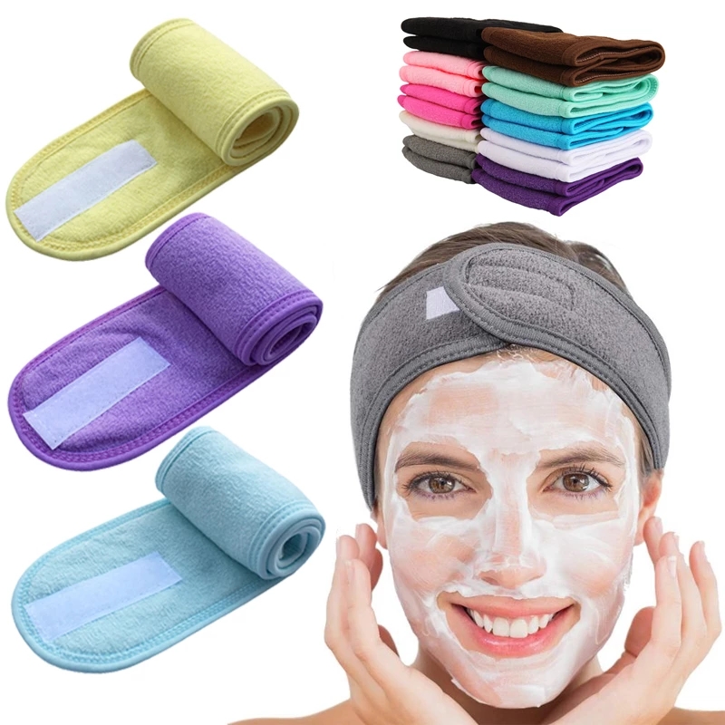Beauty Makeup Women - ผู้หญิงแถบคาดศีรษะปรับกว้าง Hairband โยคะสปาอาบน้ําแต่งหน้าล้างหน้าเครื่องสําอางค์สําหรับสุภาพสตรี Make Up อุปกรณ์เสริม