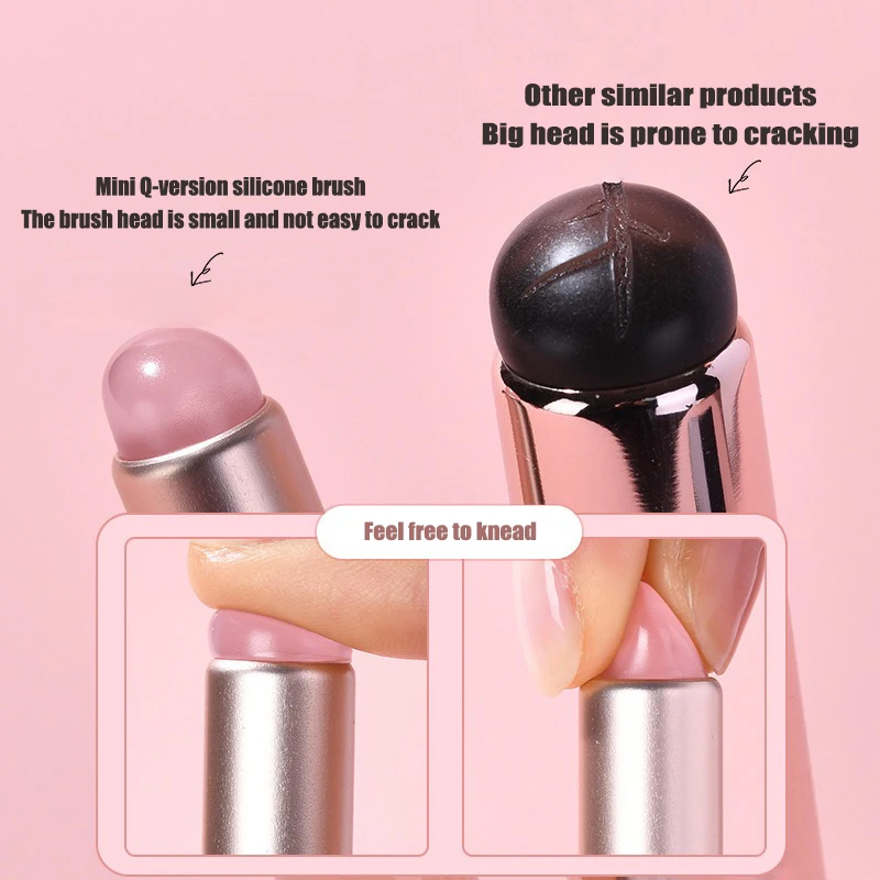 เจลลี่สีชมพูเล็บแปรงซิลิโคนReu - Contour Palette Stick บทวิจารณ์และราคา