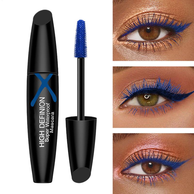 มาสคาร่าสีฟ้าสําหรับขนตา Volum - Waterproof Mascara Wand บทวิจารณ์และราคา