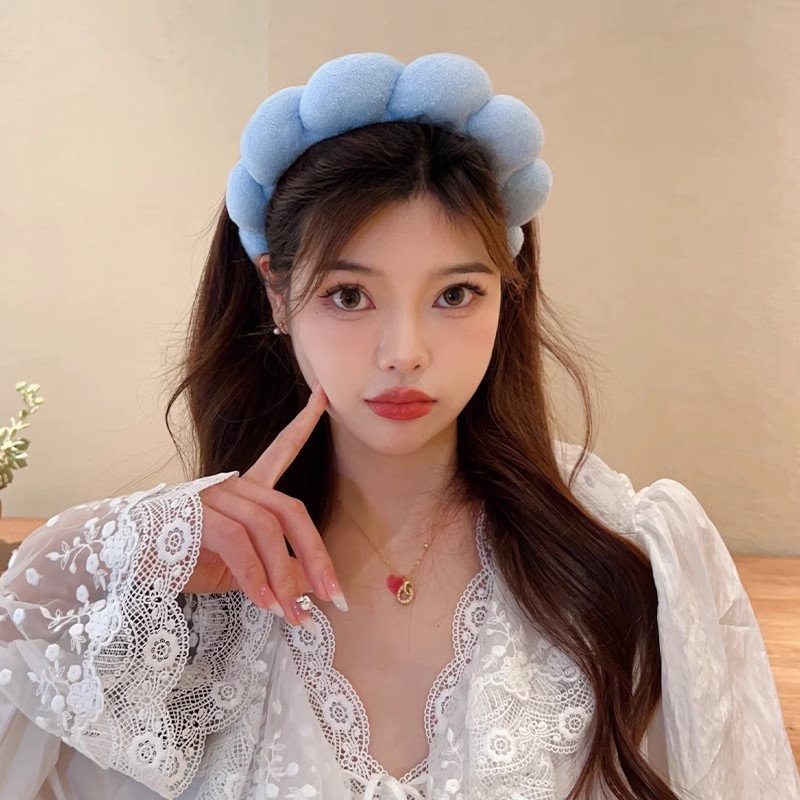 Retro PUFFY ผมวงฟองน้ําสําหรับ - Beauty Makeup Women บทวิจารณ์และราคา