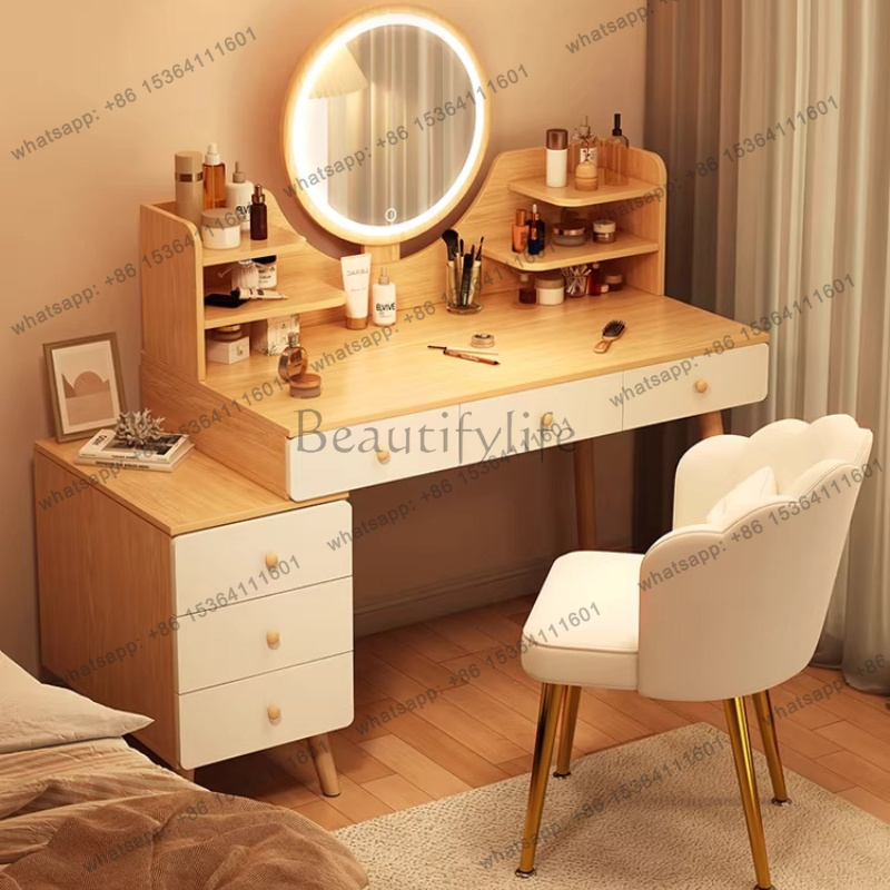 LJY โต๊ะเครื่องแป้งสไตล์ยุโรป  - Beauty Without Makeup บทวิจารณ์และราคา