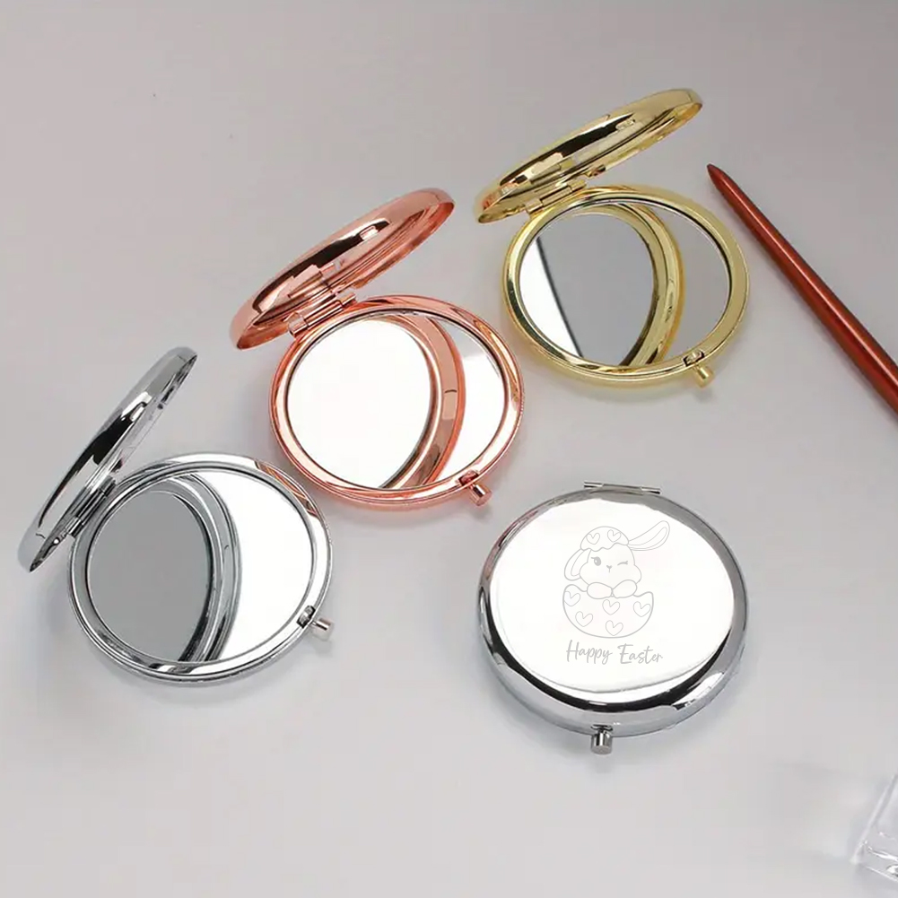 กระจกพกพาลายการ์ตูนกระต่ายน่าร - Beauty No Makeup บทวิจารณ์และราคา