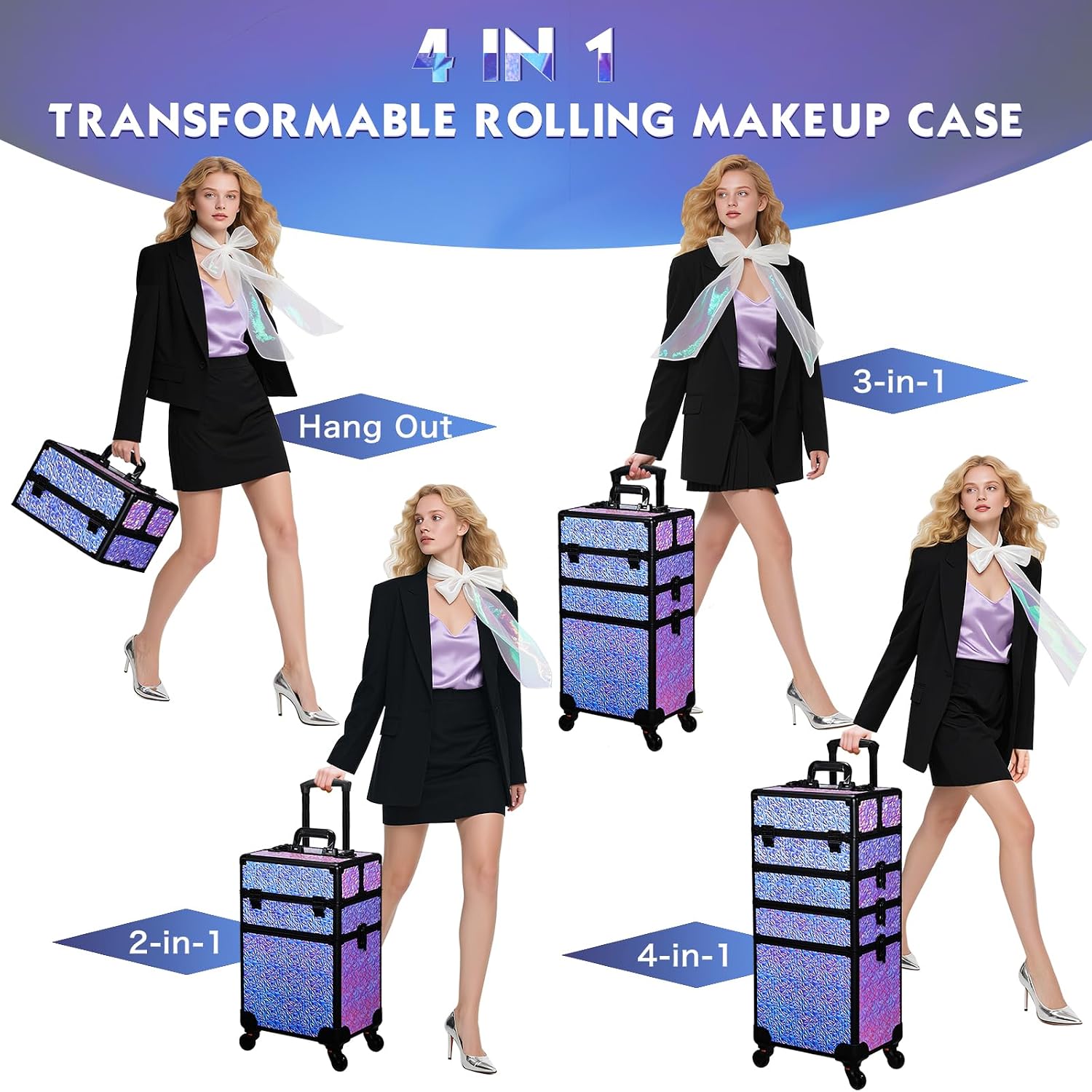 กระเป๋าแต่งหน้าแบบมีล้อ, รถเข็ - Beauty & Makeup Katia Di Paola บทวิจารณ์และราคา