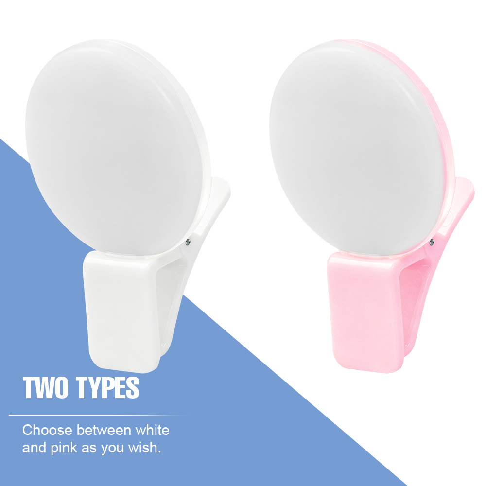 ไฟเซลฟี่แบบหนีบพกพา ชาร์จซ้ำได - Beauty No Makeup บทวิจารณ์และราคา