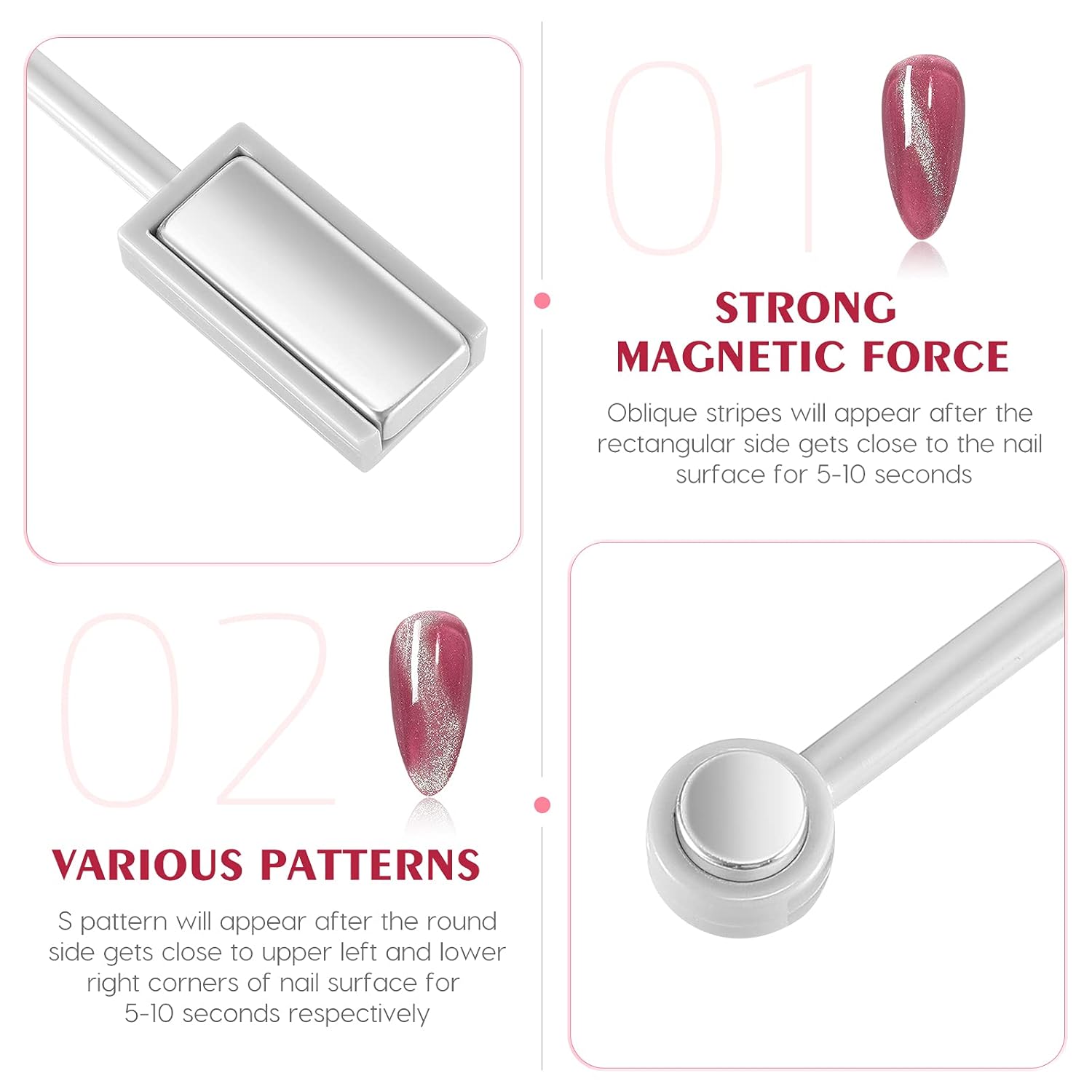 แม่เหล็กทาเล็บแบบสองด้าน LINMA - Contour Palette Stick บทวิจารณ์และราคา